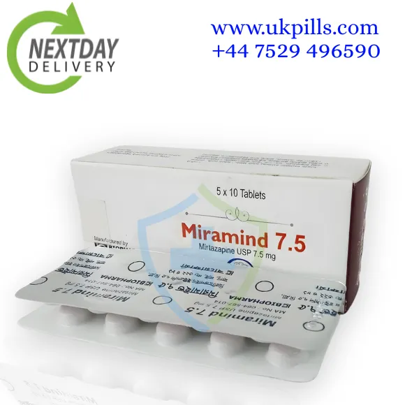 Buy Miramind 7.5mg tablets online