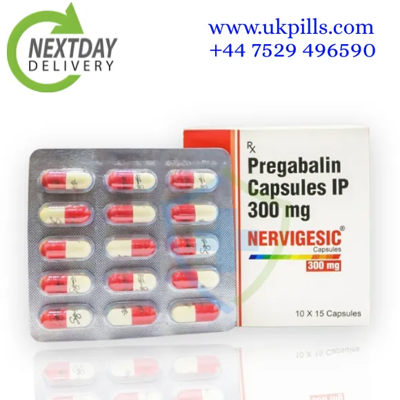 Buy Pregabalin 300mg (Nervigesic) tablets online