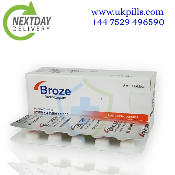 Buy Bronze 3mg Bromazepam online