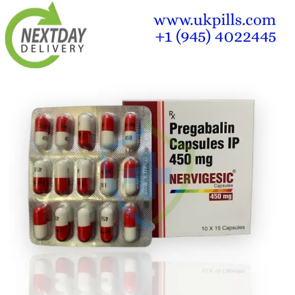 Pregabalin 450mg Nerve Pain Relief